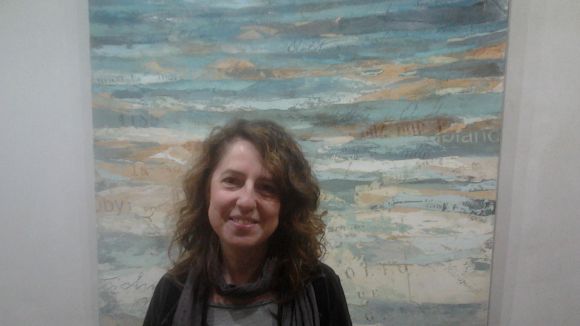 Carme Aliaga (artista): 'La fusta i el guix em permeten treballar el desgast'