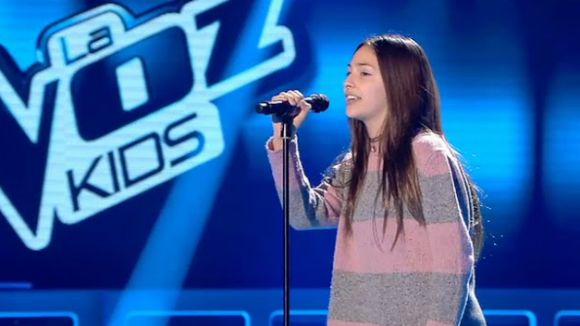 Carmen Pendones segueix superant proves a 'La Voz Kids'