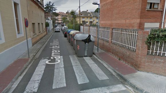 Crema un contenidor al carrer de Vilaseca la matinada de dissabte a diumenge