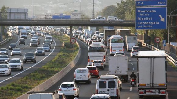 La pluja complica un matí de retencions a Sant Cugat