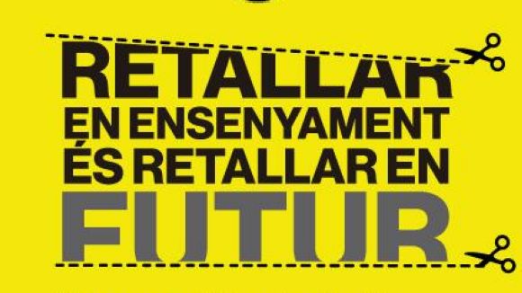 Gerard Sória (Comissions Grogues): 'Estem molt preocupats pel futur de l'educació'