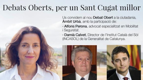 CiU continua els seus debats ciutadans amb Damià Calvet i Alfons Perona