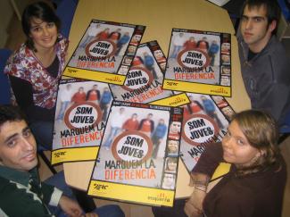 'Som joves: marquem la diferència', lema de campanya de les JERC