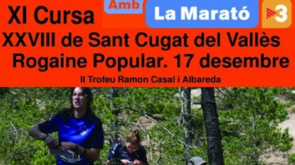 El Senglar Orientació organitza la 28a Cursa de Sant Cugat, en suport a la Marató, el 17 de desembre