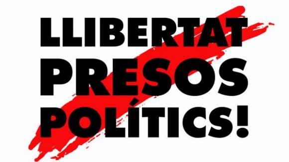 Clubs esportius de la ciutat donen suport a les xarxes als líders catalans empresonats