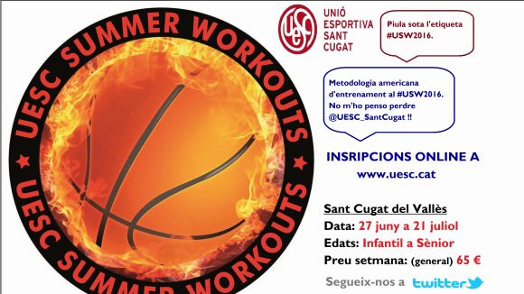 La UESC Summer Workouts proposta una innovadora metodologia d'entrenament des d'aquest dilluns