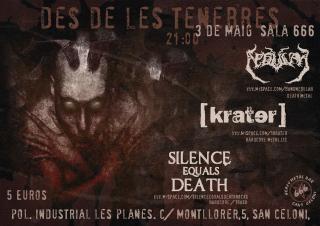 La Casa Azul, Zikuta, Silence equals Death i Espart, en concert
