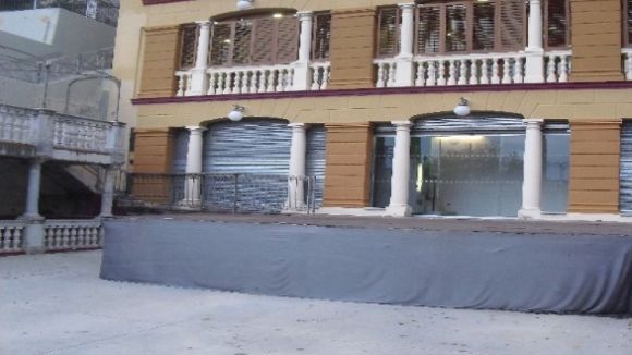 Un veí porta al TSJC una demanda contra l'Ajuntament per un accident al Casino de la Floresta