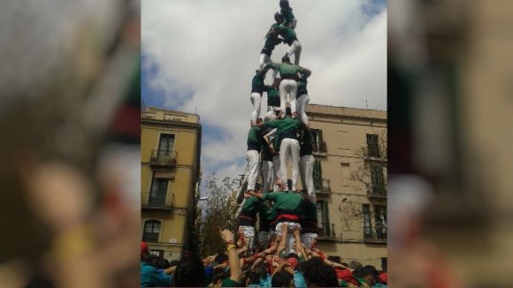 Els Gausacs aposten per les construccions de set a la Diada de la Independència de Gràcia