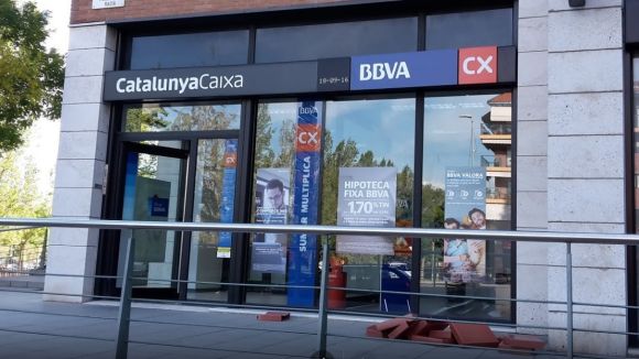 Les oficines de CatalunyaCaixa de Sant Cugat ja s'han integrat a BBVA