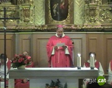 Més de cent persones a la missa per Sant Cebrià que tanca la Festa Major de Valldoreix