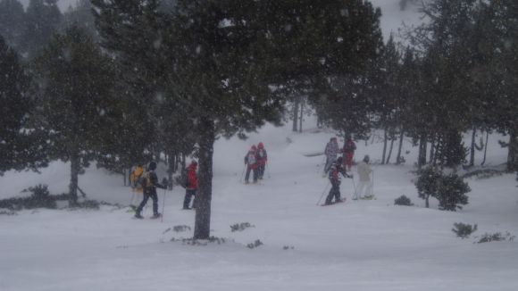 La sòcia del Centre Excursionista Independent, Gemma Mollà fora de perill