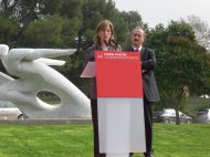 Chacón referma el compromís del PSC amb l'esport en la seva visita al CAR Sant Cugat