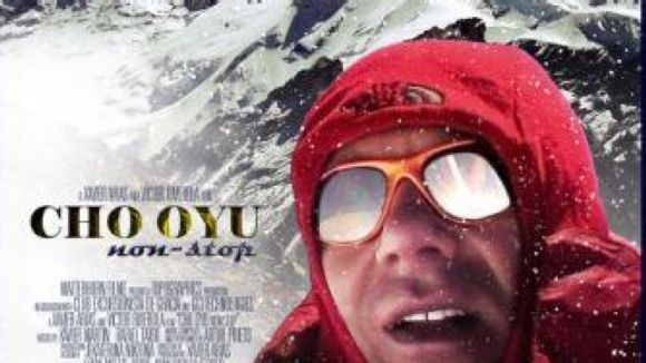Xavi Aries presenta el film de l'expedició 'Cho Oyu non-stop' al Muntanyenc