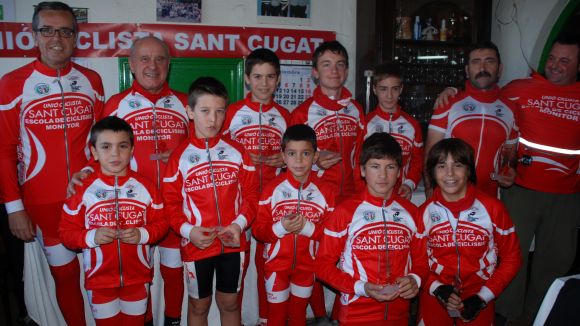 Els més petits de la Unió Ciclista reben un reconeixement