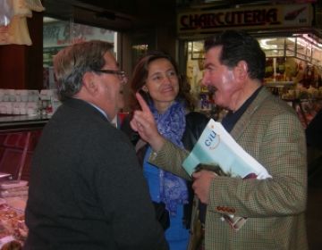 CiU aposta per la millora del mercat Pere San i la vianantització de l'avinguda Cerdanyola per fomentar el consum