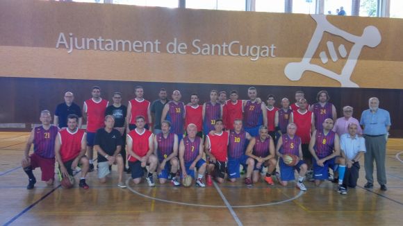 El món local de l'esport ret homenatge als 50 anys d'història del Club Bàsquet Sant Cugat