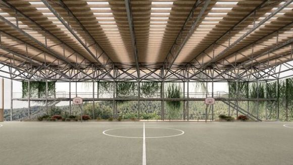 La cobertura de l'Espai Pere Grau torna a endarrerir-se i estarà llesta a finals de novembre