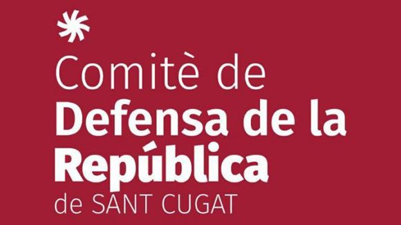 El col·lectiu Comitè de Defensa de la República es presenta avui a la Plaça del Rei de Sant Cugat