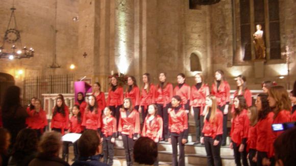 Els cors Infantil i Aglepta s'uneixen per difondre la solidaritat entre els més petits