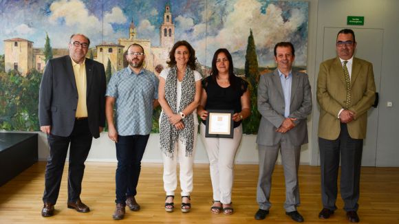 Conesa posa en valor la tasca de Pérez al capdavant de Sant Cugat Comerç