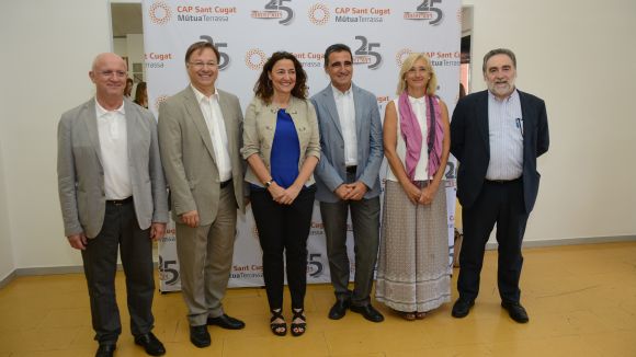 Alt: El CAP La Mina celebra 25 anys amb la petició d'una millora de l'equipament i d'urgències pediàtriques