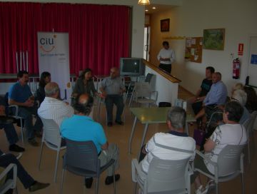 La millora de carrers, serveis i transport, prioritats de CiU per a les Planes