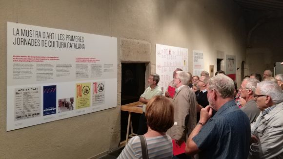 El 40è Aniversari del Congrés de Cultura Catalana protagonitza una exposició al Museu del Monestir