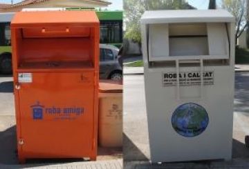 Alt: Un total de 43 contenidors recolliran roba vella per incrementar el reciclatge a la ciutat