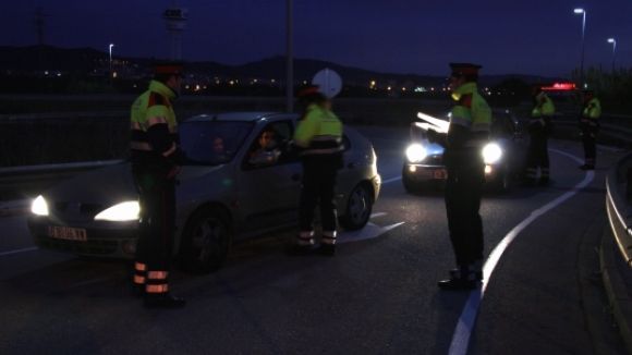 Enxampen un santcugatenc per excés de velocitat i triplicar la taxa d'alcoholèmia