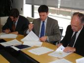 Generalitat, Ajuntament, EMD, Fecsa-Endesa i Red Eléctrica Española  signen el conveni per eliminar la línia d'alta tensió