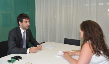 El regidor d'Esports, Xavier Tizón, i la Coordinadora obren una nova etapa