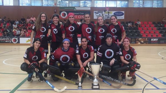 El femení del Patí Hoquei perd el primer matx de la temporada a la pista del Palau B