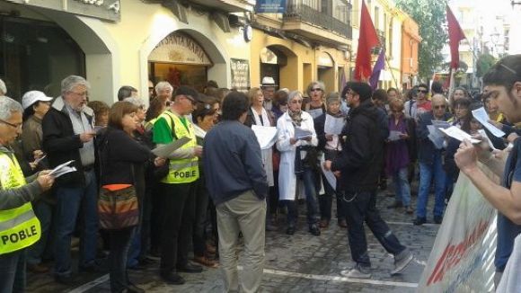 L'Assemblea de Drets Socials surt al carrer de nou el Primer de Maig per reclamar feina per a tothom