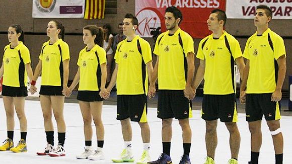 Berta Alomà i els seus companys aconsegueixen el triomf en el segon partit