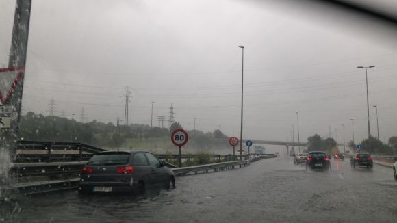 Activada l'alerta per la previsió de pluja intensa