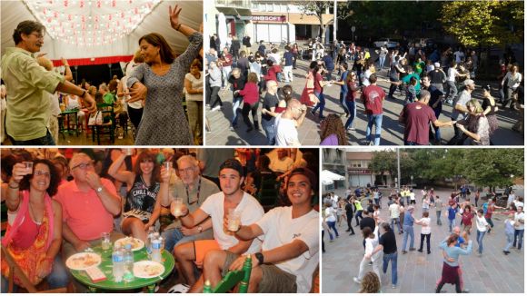 La caseta del CPA i la plaça del Swing, altres reclams de la Festa Major