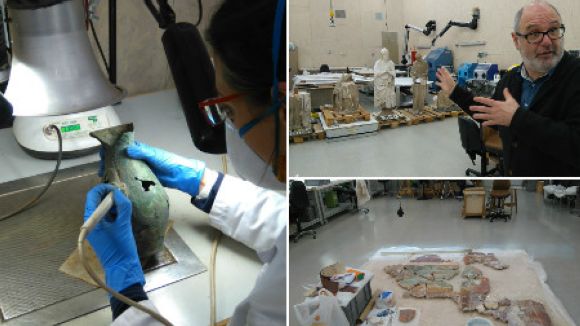 El Centre de Restauració de Béns Mobles (CRBMC) obre les portes al 'Sant Cugat a fons'