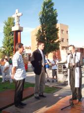 S'inauguren els Jardins de Llevant i la Creu Trencada