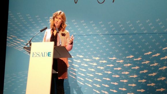 L'exministra Garmendia fa una crida a repensar l'educació a la inauguració del curs d'Esade