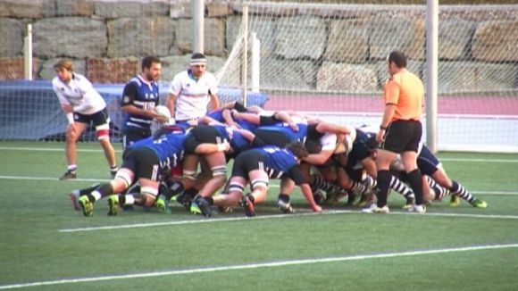 El Club Rugby Sant Cugat es desfà d'un rival directe, el Tatami, i suma la tercera victòria consecutiva