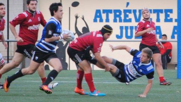 Al Rugby Sant Cugat només li val la victòria amb bonus davant el Club Universitario Rugby Murcia
