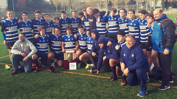 El Rugby Sant Cugat s'erigeix vencedor de la 20a edició del Torneig Melé amb tres títols