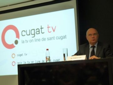 Sant Cugat inaugura la televisió pública on line