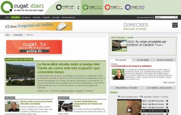 Cugat.cat es bolca en la cobertura de la jornada electoral