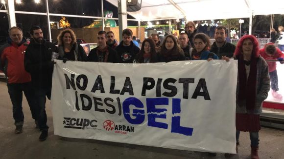 Alt: La CUP i Arran no volen pistes de gel a Sant Cugat