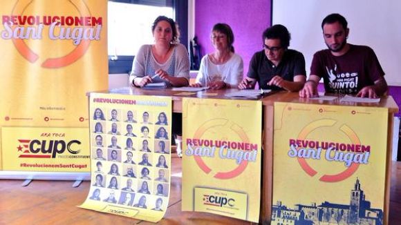 La CUP-PC promet fer una 'app' per saber la disponibilitat d'ús dels espais públics