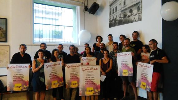 Regidors de les 'candidatures rupturistes' del Vallès, amb la  CUP-Crida Constituent