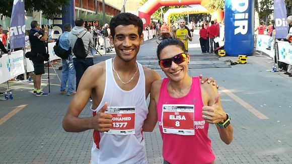 Mohamed El Ghozoumy i Elisa Melilli guanyen la Cursa DiR- Mossos d'Esquadra