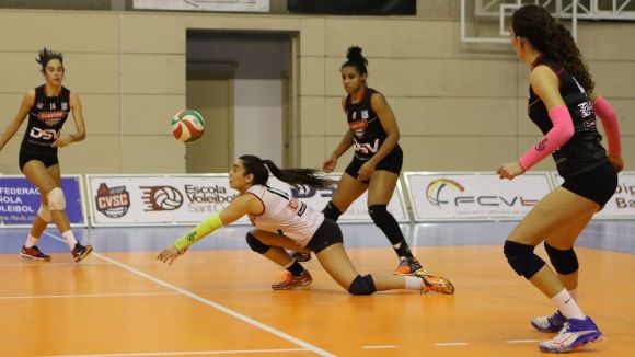 El DSV-Voleibol Sant Cugat cau davant el totpoderós el Naturhouse Ciudad de Logroño